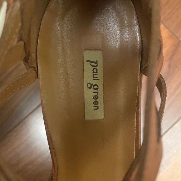 Paul Green Tan Sandals - Picture 8 of 16